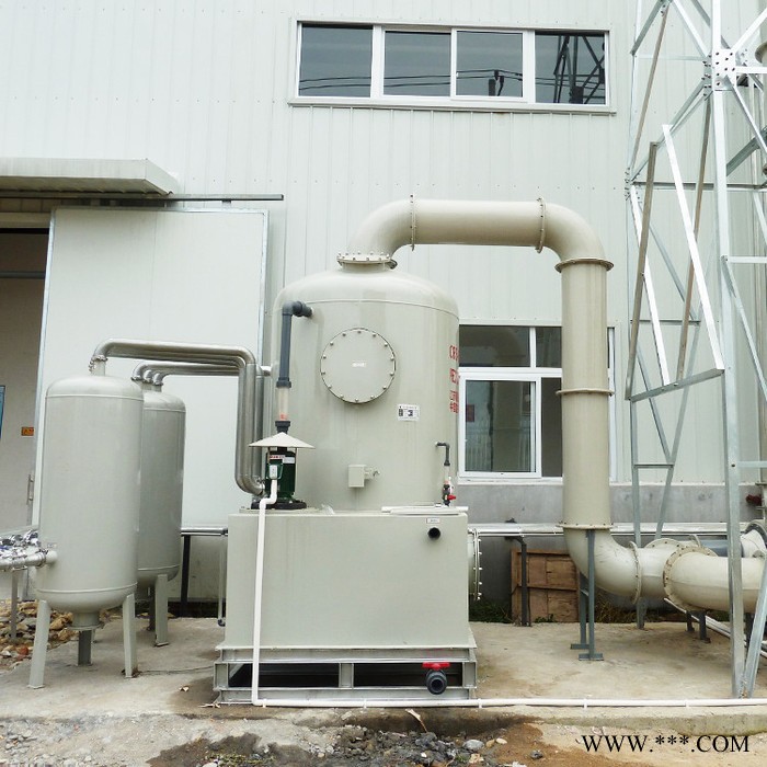 【超日】定做铝板厂冷轧车间酸雾废气处理设备废气净化不锈钢喷淋塔图4