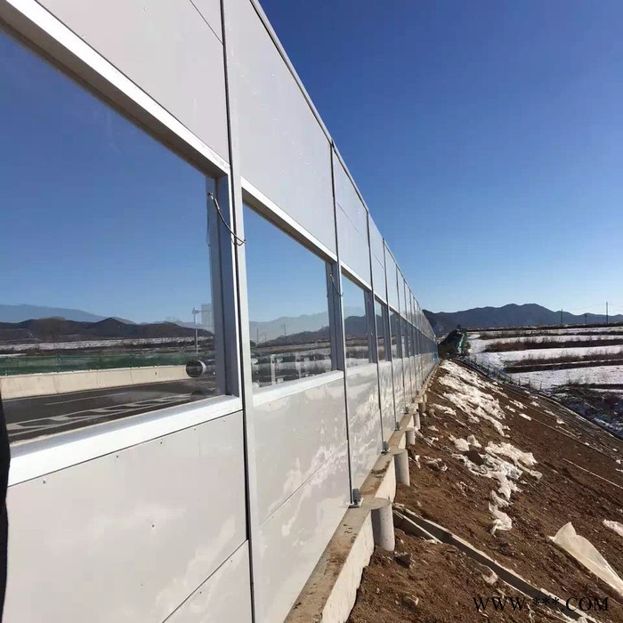 泸州可定制 声屏障 铁路声屏障 城市公路音屏墙 铝板隔音墙 专业生产图3