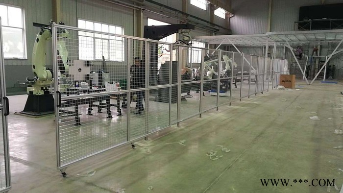 欧标国标铝型材 工业铝型材 铝型材配件 铝型材加工生产加工 流水线工作台 安全围栏图4