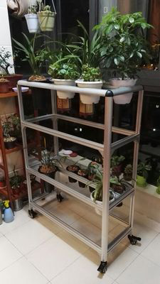 欧标国标铝型材 工业铝型材 铝型材配件 铝型材加工生产加工 流水线工作台 安全围栏图5