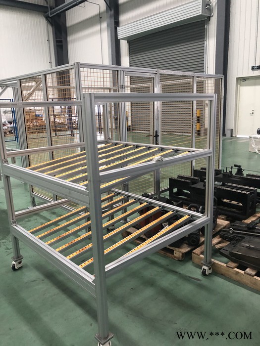 欧标国标铝型材 工业铝型材 铝型材配件 铝型材加工生产加工 流水线工作台 安全围栏图2