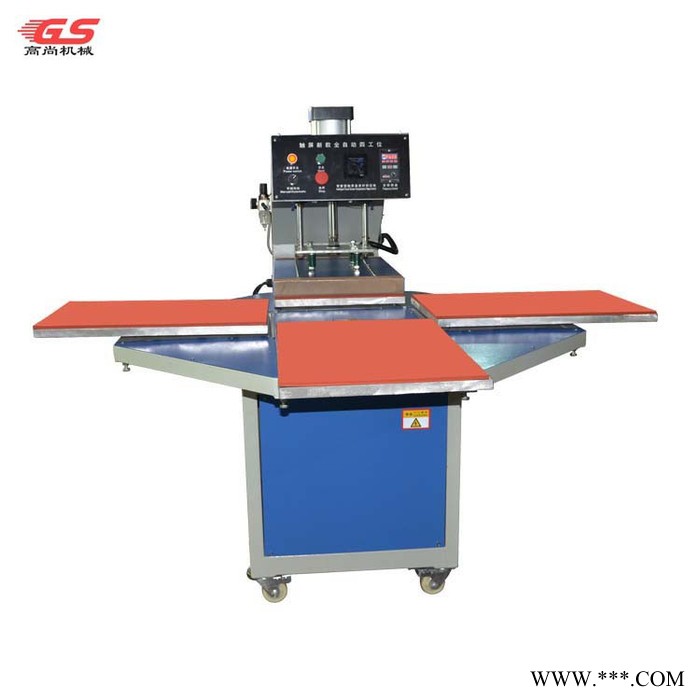 **热升华烫画印像亚克力铝板四工位旋转热压机转速可调高速印花设备图5