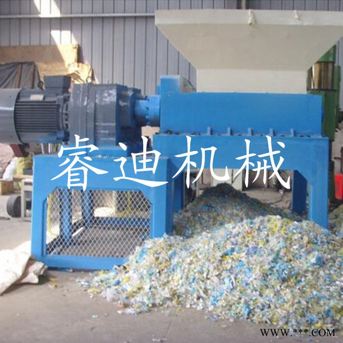 睿迪RD-SSJ全自动双轴撕碎机价格 铁削撕碎机 金属铝板铁皮撕碎机图7