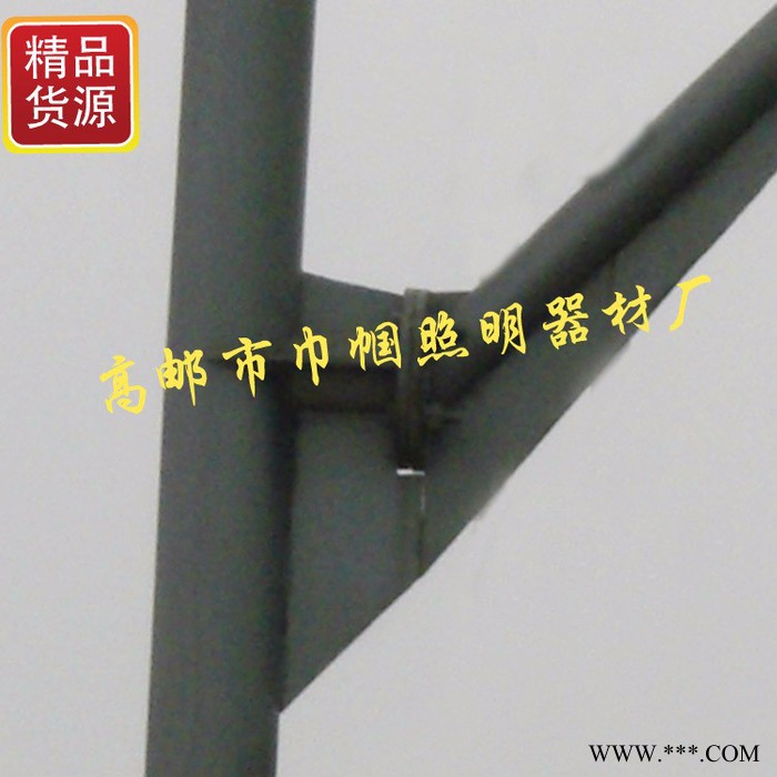 巾帼 非标订做工业级3M反光膜2MM铝板 悬臂式交通标志杆标志杆图2