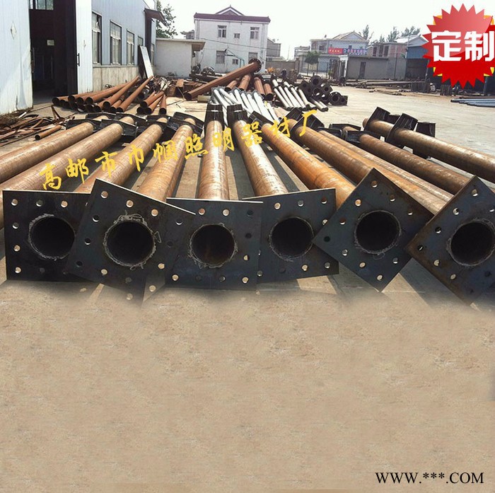 巾帼 非标订做工业级3M反光膜2MM铝板 悬臂式交通标志杆标志杆图3