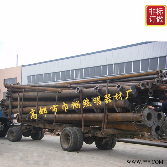 巾帼 非标订做工业级3M反光膜2MM铝板 悬臂式交通标志杆标志杆图4