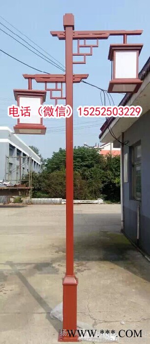 厂家生产3米3.5米4米4.5米6米m太阳能市电LED铝型材庭院路灯景观路灯小区庭院灯广场庭院灯复古仿古一体化宫廷庭院灯图3