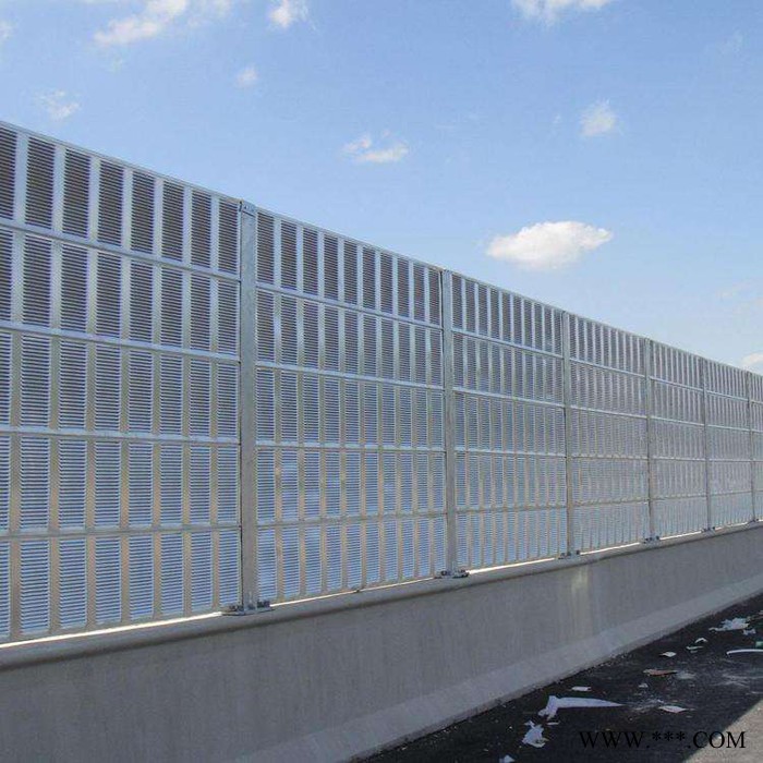 厂家定做  潍坊 工业厂区声屏障 铁路隔音屏 铝板隔音墙  声屏障厂家图3