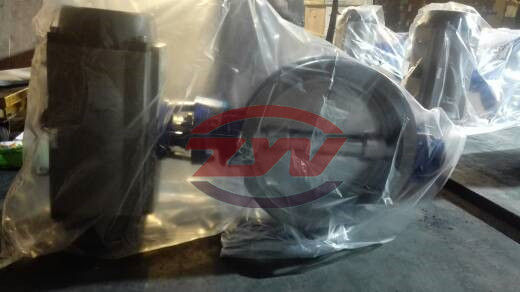 铝体蝶阀V2FS-1L双法兰气动粉体蝶阀 烤漆体铝板水泥罐车粉尘蝶阀图8
