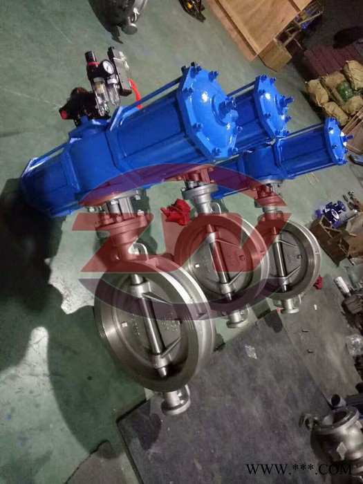 铝体蝶阀V2FS-1L双法兰气动粉体蝶阀 烤漆体铝板水泥罐车粉尘蝶阀图5