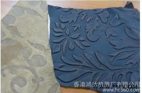 供应压花机 皮革压花机，上下铝板加热热压压花机图2