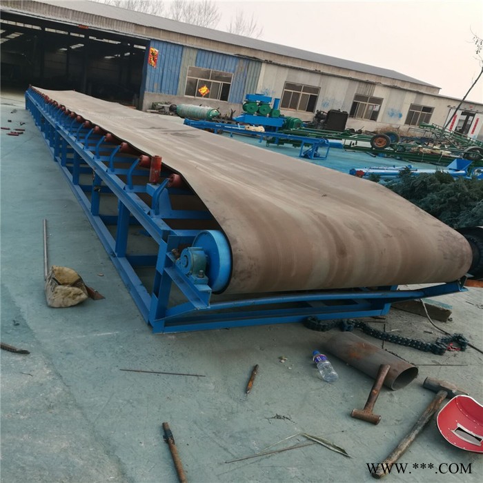 槽型皮带机、平型皮带机、爬坡皮带机、转弯皮带机等多种形式输送带可增设碳钢、不锈钢、铝型材图5