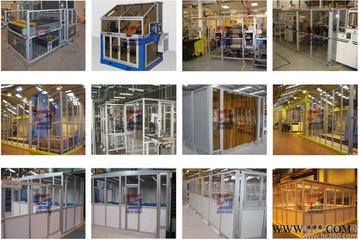 铝型材防护罩 铝型材围栏 铝型材框架 铝型材配件图3