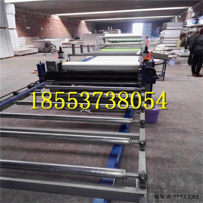 全自动卷材贴纸机高分子膜铝板贴面机热压不起皱贴纸机**图2