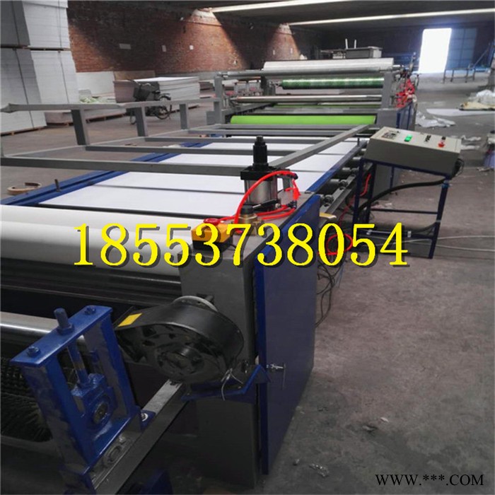 全自动卷材贴纸机高分子膜铝板贴面机热压不起皱贴纸机**图8