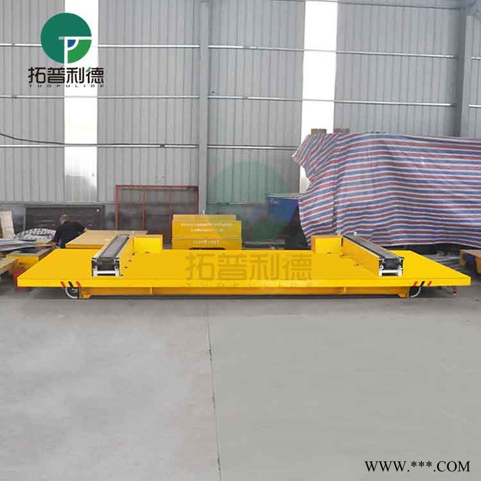 新利德KPDZ重型低压轨道车横移车铝板铁杆双向移动拖运车电池平移车图2