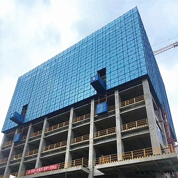 铝板爬架网 建筑防护网 爬架网 西安爬架网片 全钢爬架网图4