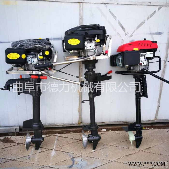 风冷汽油挂桨机 玻璃钢铝板船用螺旋桨 大功率4冲程柴油推进器图6