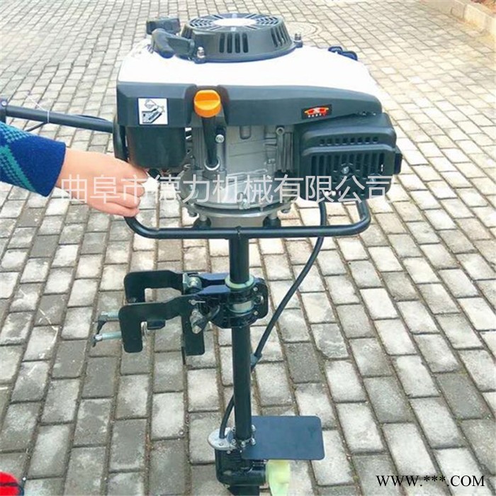 风冷汽油挂桨机 玻璃钢铝板船用螺旋桨 大功率4冲程柴油推进器图4