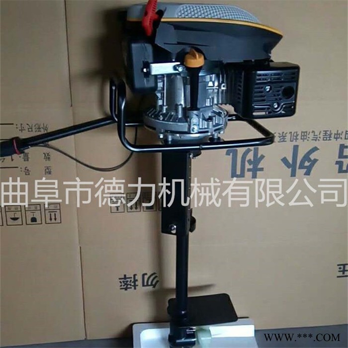 风冷汽油挂桨机 玻璃钢铝板船用螺旋桨 大功率4冲程柴油推进器图5