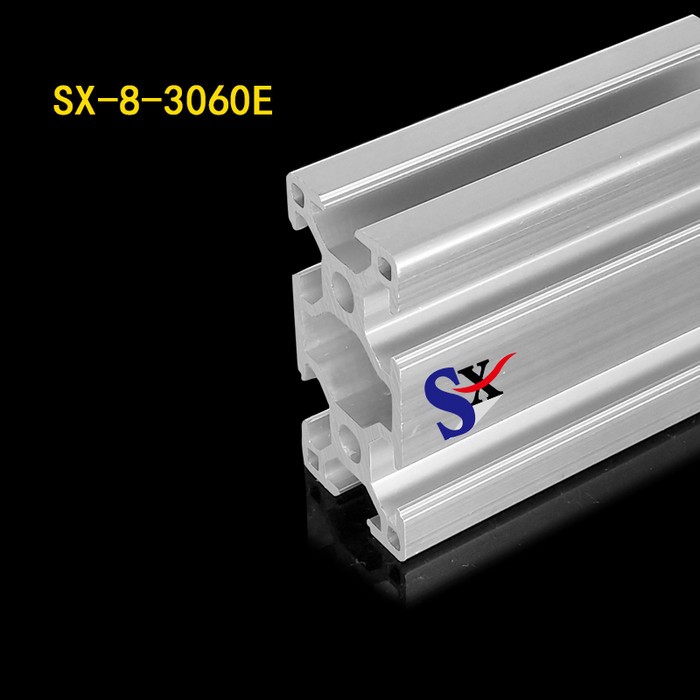 3060欧标铝型材工业流水线铝合金型材自动化设备外罩机器人光伏支架防护围栏图3