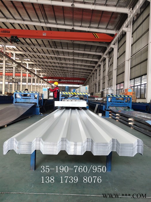 138 1739 8076腾威彩钢瓦厂家 YX25-250-1000型彩钢瓦 纯铝板彩钢瓦 安装彩钢瓦方法 屋面彩钢瓦图2