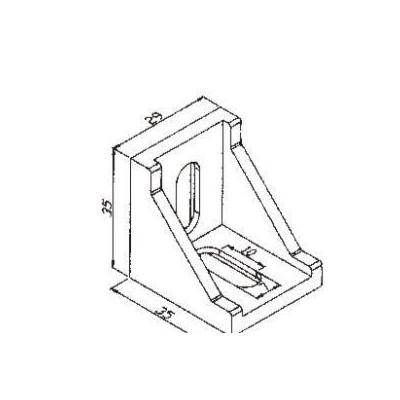 3030工业铝型材铝角码 铝型材连接件 加厚铝合金角码 免费