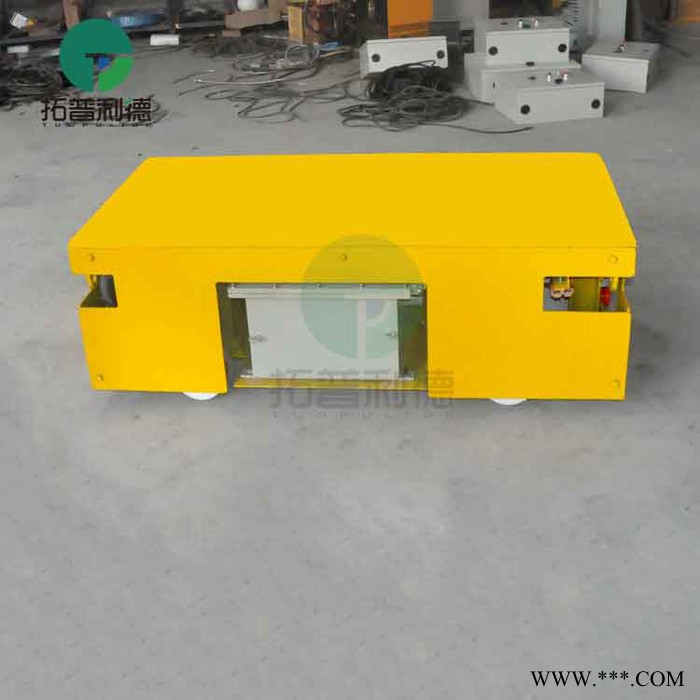 新利德BWP钢卷运输车卷材铝板材地轨转运车防侧滑电动平移台车图2