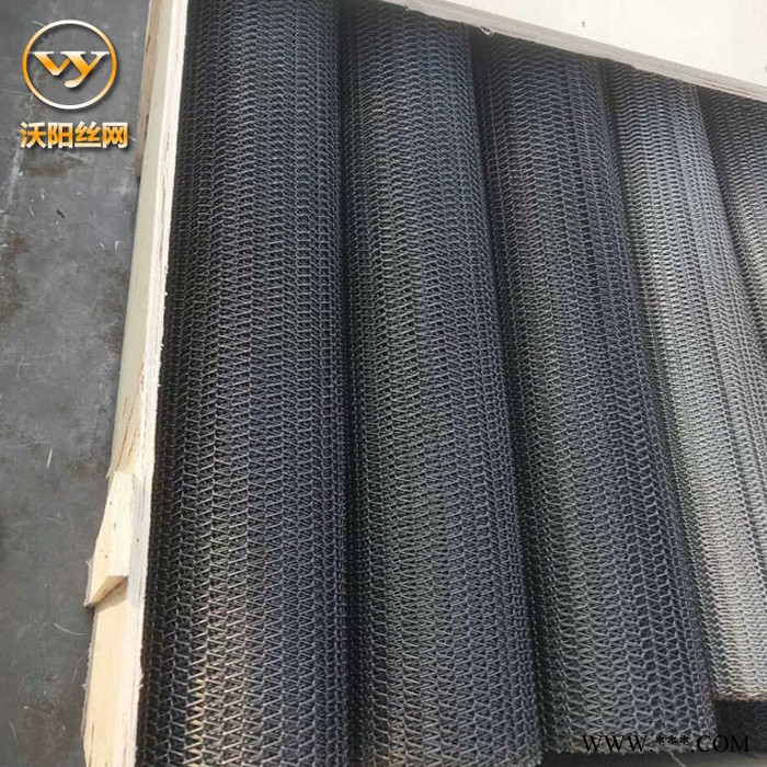 金属布帘装饰网 铝板幕墙装饰网 编织勾花装饰网 玻璃夹层装饰网 沃阳现货直销图8