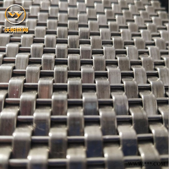 金属布帘装饰网 铝板幕墙装饰网 编织勾花装饰网 玻璃夹层装饰网 沃阳现货直销图7