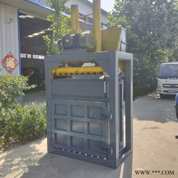 阜阳涂料桶挤扁机 宇晨矿泉水瓶压块机 铁皮铝板打包机厂家价格图3