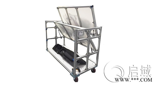 工业铝型材山东设备防护栏定制设计-启域铝型材图4