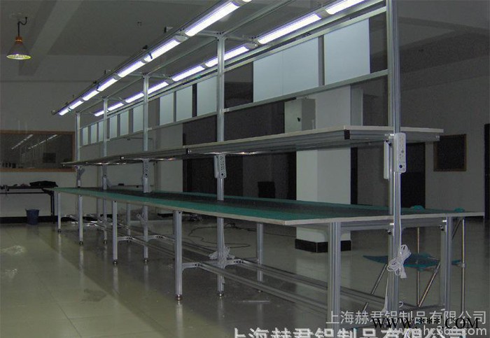河南工业铝型材/自动化框架、流水线工作台，输送线导轨图2