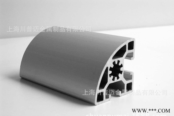 半圆弧铝型材4545R 工业流水线铝型材 铝合金框架型材6063图2