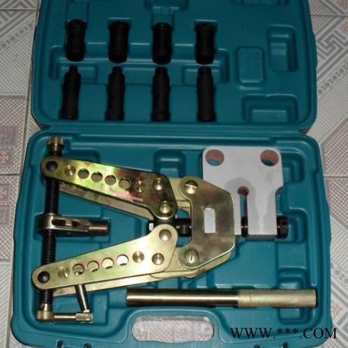 CKJ-21机械冲孔机 机械打孔机 角钢冲孔器 手动角铁开孔机 扁铁铜铝板材冲孔机 便携式开孔器图2