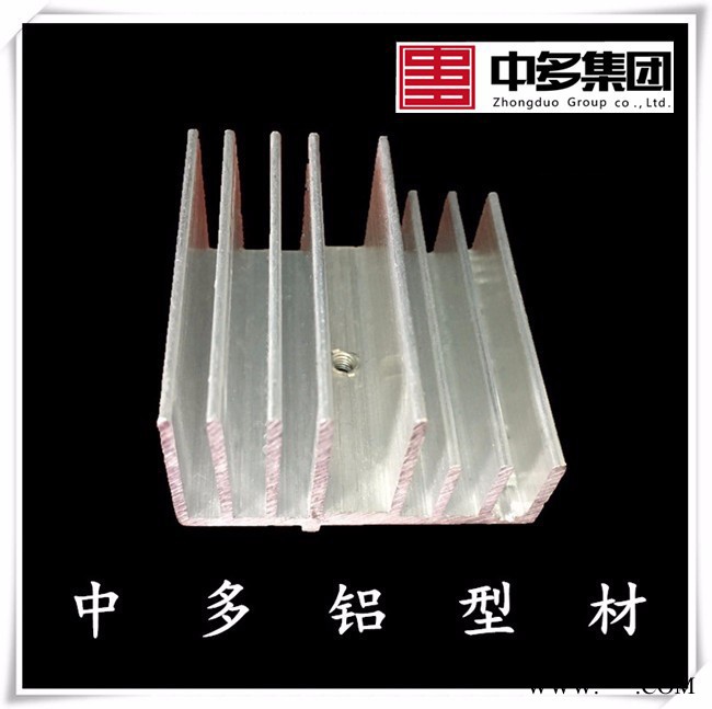 中多散热器铝型材铝合金散热片工业梳子型散热器铝型材定制加工**价廉大量供应图3