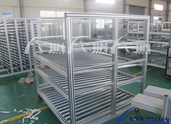 定制工业铝型材物流周转架 货架 量大从优 品质可靠图3