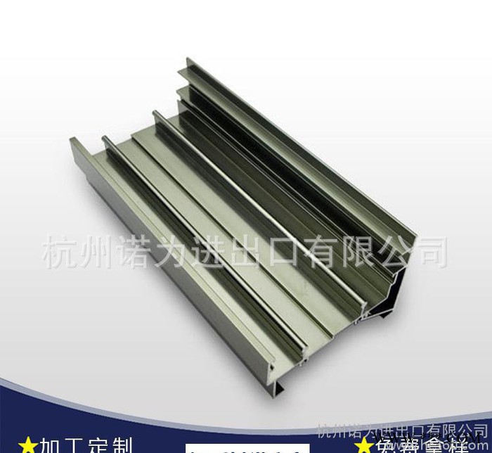 门窗异型材 6063铝合金型材加工挤压工业门窗断桥 隔热铝合金型材图3