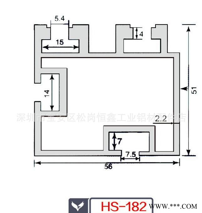 广东恒盛【制造】【销售】工业铝型材,型材低价批发零售图2