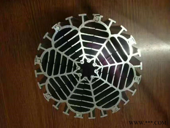 佛山铝材**大小铝管 薄厚壁铝管型材 工业铝材 建筑铝材 散热器  太阳花图8