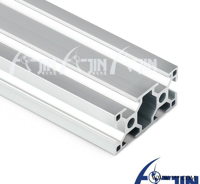 6063-T5工业自动化欧标双槽铝合金型材3060 展示展览图2