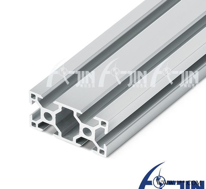 6063-T5工业自动化欧标双槽铝合金型材3060 展示展览图3