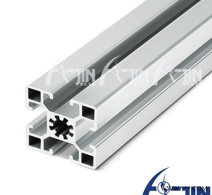 有现货 6063-T5工业自动化流水线欧标铝型材4545 量图3