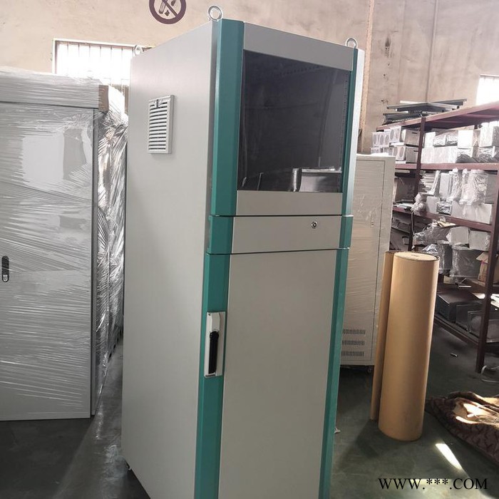 车间移动电脑柜 PC电脑控制柜 五折型材电脑机柜 工业防水防尘电脑机柜 俊柯定制 现货秒发图2
