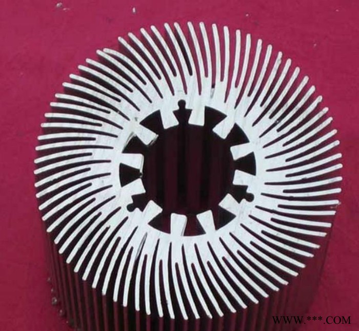 佛山 LED太阳花散热器 工业散热器 散热器型材图3