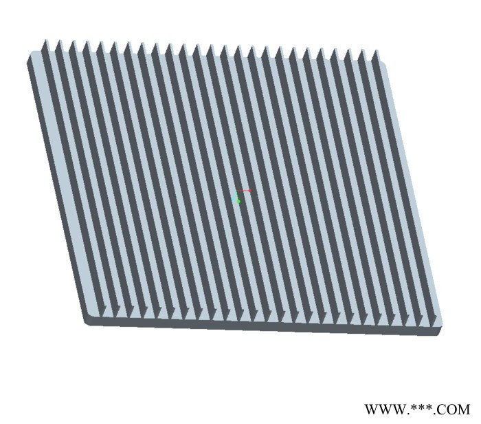工业散热器铝型材 电子电器散热器铝合金型材图3