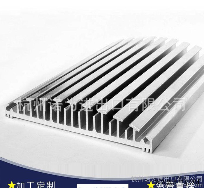 梳子散热器铝材深加工 工业铝材散热器 散热器铝合金型材 可定制图2