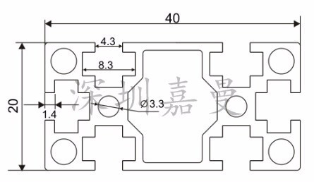 供应铝型材及配件 角件 铝材配套附件 工业铝型材图2