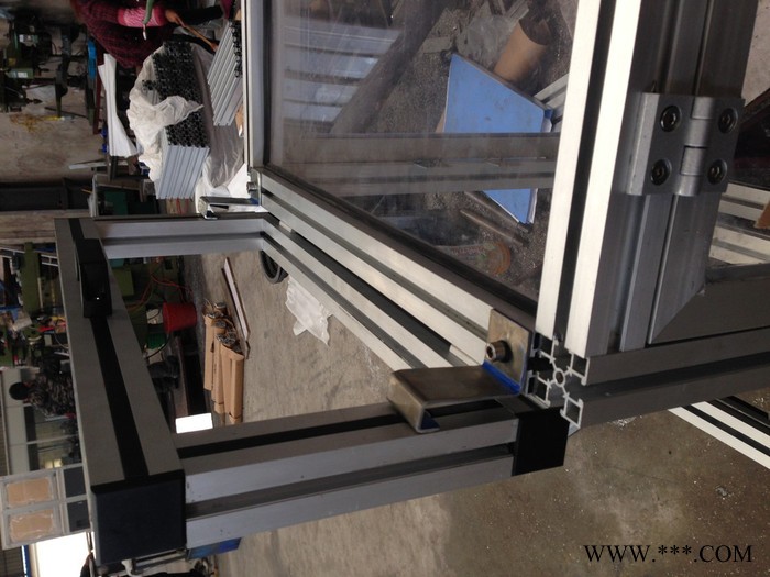 供应常州工业铝型材  点胶机设备框架型材图7