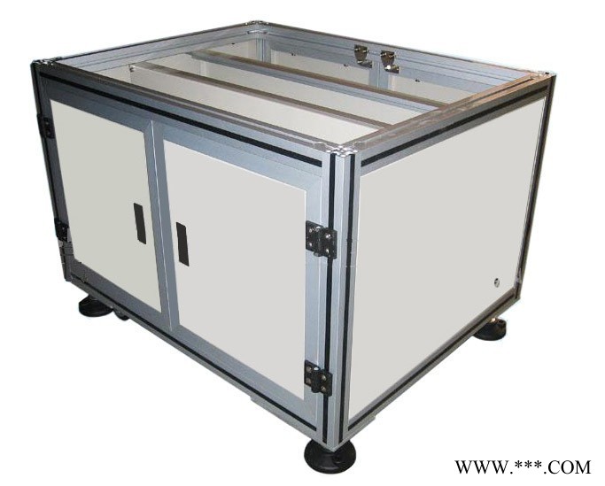 供应常州工业铝型材  点胶机设备框架型材图4